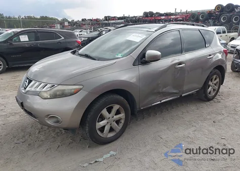2010 Nissan Murano Sl z USA, uszkodzony, nr VIN JN8AZ1MW2AW133778